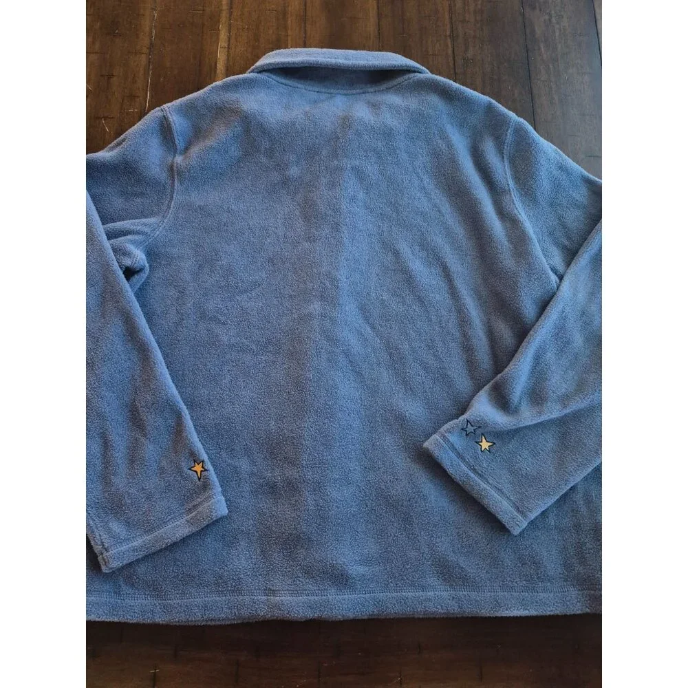 NorthCrest Holiday Lodge Fleece Jacket XL - Picture 2 of 5